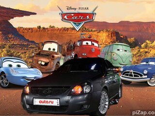 2007 Lada (ВАЗ) Priora I, чёрный, 300000 рублей, вид 3