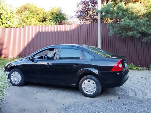 2008 Ford Focus II Рестайлинг, чёрный - вид 13