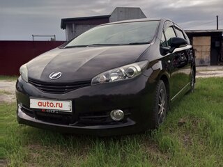 2010 Toyota Wish II, чёрный, 1430000 рублей, вид 4