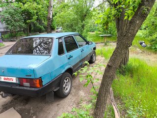1995 Lada (ВАЗ) 21099, синий, 82000 рублей, вид 3