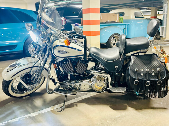 1997 Harley-Davidson Heritage, белый, 1850000 рублей