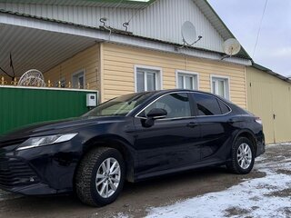2019 Toyota Camry VIII (XV70), чёрный, 2600000 рублей, вид 4