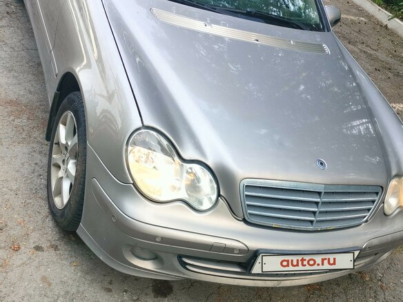 2006 Mercedes-Benz C-Класс 180 II (W203) Рестайлинг, серый, 700000 рублей - вид 2