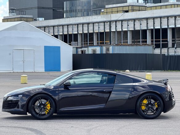 2008 Audi R8 V8 I (Typ 42), чёрный - вид 6