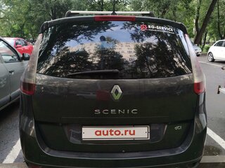 2009 Renault Scenic III, серебристый, 500000 рублей, вид 4