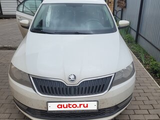2017 Skoda Rapid I Рестайлинг, белый, 800000 рублей, вид 1