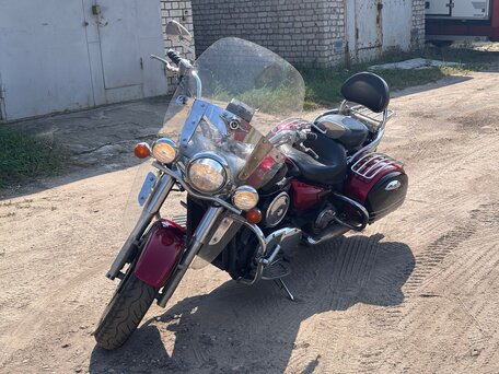 2008 Kawasaki VN1600 Vulcan, красный, 590000 рублей, вид 1