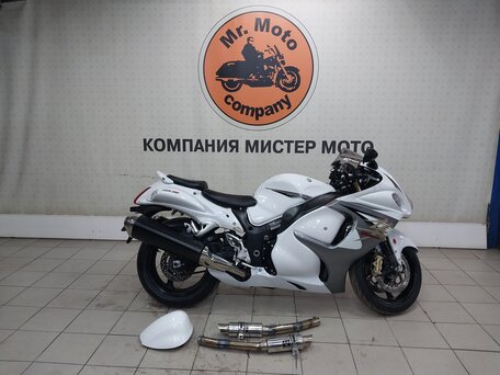 2013 Suzuki GSX 1300 R Hayabusa, белый, 1390000 рублей, вид 1