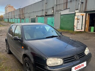 1998 Volkswagen Golf IV, чёрный, 195000 рублей, вид 2