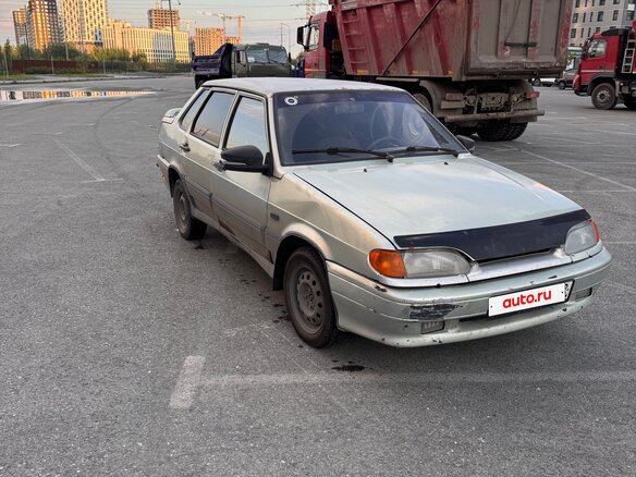 2001 Lada (ВАЗ) 2115, серебристый, 95000 рублей - вид 1