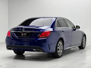 2018 Mercedes-Benz C-Класс 180 IV (W205) Рестайлинг, синий, 1913004 рублей, вид 5