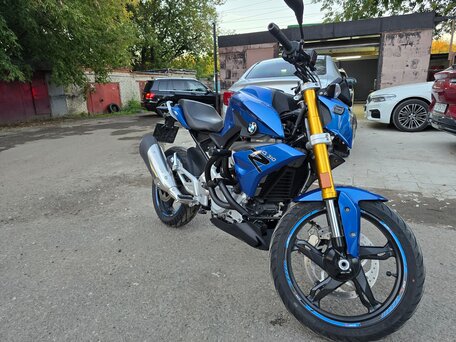 2018 BMW G 310 R, синий, 370000 рублей, вид 2