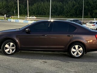 2017 Skoda Octavia III (A7) Рестайлинг, коричневый, 1600000 рублей, вид 5