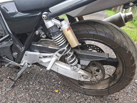 2001 Honda CB 400 Super Four, серебристый, 315000 рублей - вид 5