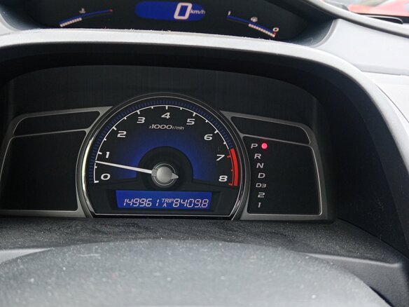 2008 Honda Civic VIII Рестайлинг, чёрный, 900000 рублей - вид 6