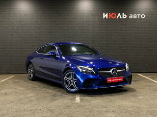 2019 Mercedes-Benz C-Класс 180 IV (W205) Рестайлинг, синий, 3620000 рублей, вид 3