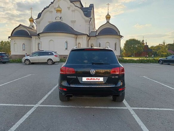 2011 Volkswagen Touareg II, чёрный, 1790000 рублей - вид 7