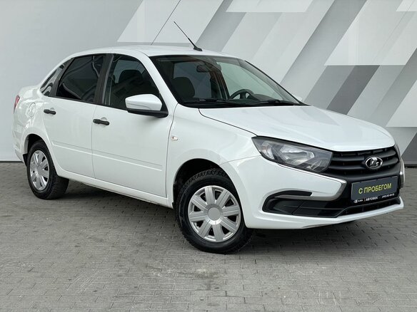 2021 Lada (ВАЗ) Granta I Рестайлинг, белый, 568000 рублей - вид 2