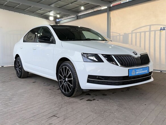 2017 Skoda Octavia III (A7) Рестайлинг, белый, 1599000 рублей - вид 6