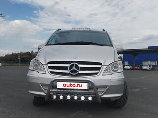 2014 Mercedes-Benz Vito 113 CDI L3 II (W639) Рестайлинг, серебристый, 4000000 рублей, вид 3