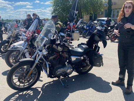 2004 Harley-Davidson Sportster 883, чёрный, 520000 рублей, вид 3