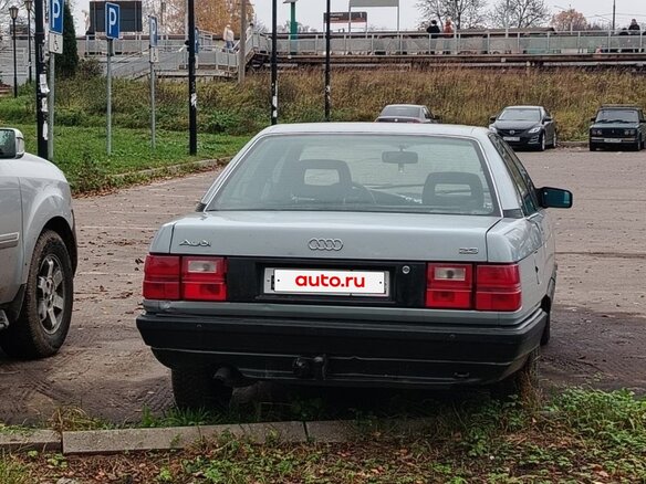 1989 Audi 100 III (C3) Рестайлинг, серый, 165000 рублей - вид 2