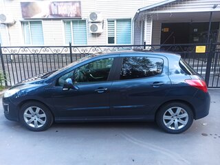 2013 Peugeot 308 I Рестайлинг, синий, 580000 рублей, вид 4