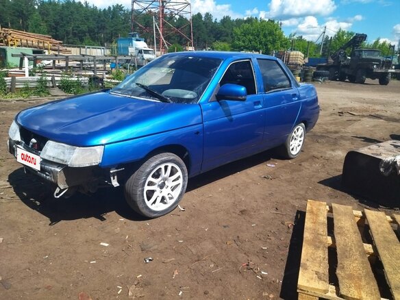2002 Lada (ВАЗ) 2110, синий - вид 11