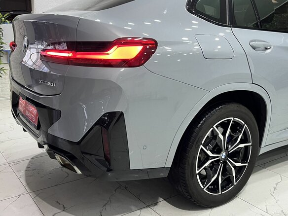 2022 BMW X4 20i II (G02) Рестайлинг, серый - вид 27
