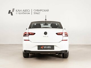 2022 Volkswagen Polo VI, белый, 1464548 рублей, вид 4