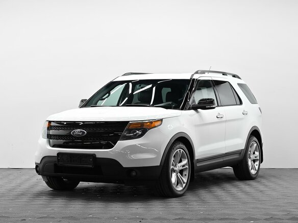 2014 Ford Explorer V, белый, 1295000 рублей