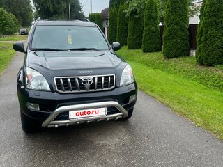 2008 Toyota Land Cruiser Prado 4-speed 120 Series Рестайлинг, чёрный, 4000000 рублей, вид 1