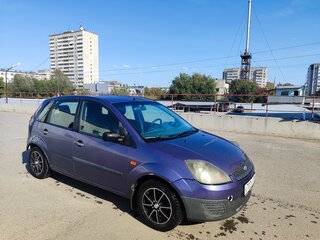 2006 Ford Fiesta Mk5, фиолетовый, 235000 рублей, вид 3