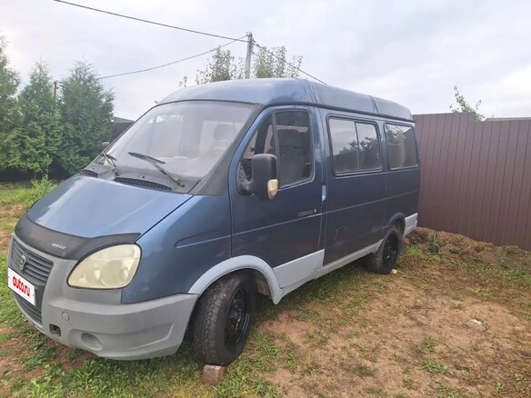2007 ГАЗ Соболь (2217), синий, 310000 рублей - вид 1