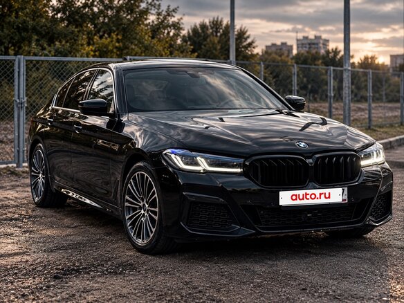 2019 BMW 5 серии 520d xDrive VII (G30/G31/G38), чёрный, 2300000 рублей - вид 5