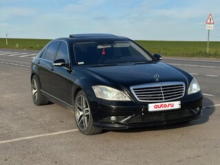2007 Mercedes-Benz S-Класс 500 Long V (W221), чёрный, 1000000 рублей, вид 1
