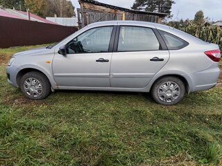 2014 Lada (ВАЗ) Granta I, серебристый, 550000 рублей, вид 5