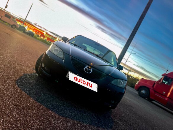 2008 Mazda 3 I (BK) Рестайлинг, чёрный, 820000 рублей - вид 12