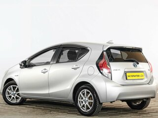 2016 Toyota Aqua I Рестайлинг, серый, 1199000 рублей, вид 4