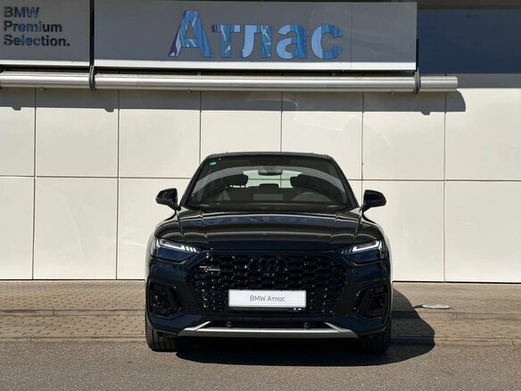 2025 Audi Q5 L 45 TFSI II (FY) Рестайлинг, чёрный - вид 2