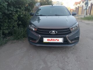 2016 Lada (ВАЗ) Vesta I, серый, 570000 рублей, вид 2