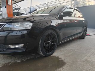 2019 Skoda Rapid I Рестайлинг, чёрный, 1250000 рублей, вид 2