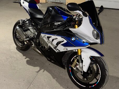2013 BMW S 1000 RR, синий, 600000 рублей, вид 3