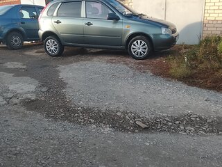 2011 Lada (ВАЗ) Kalina I, серый, 215000 рублей, вид 1