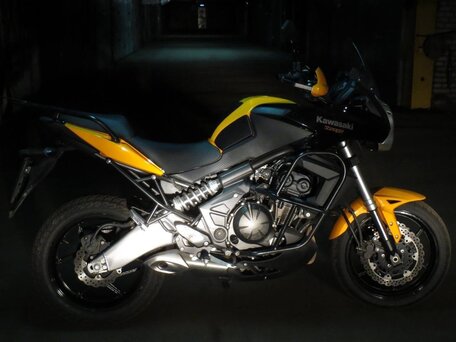 2013 Kawasaki Versys 650, жёлтый, 450000 рублей, вид 2