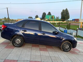 2014 Lada (ВАЗ) Granta I, синий, 600000 рублей, вид 4