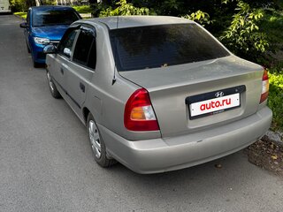 2007 Hyundai Accent ТагАЗ II, бежевый, 450000 рублей, вид 4