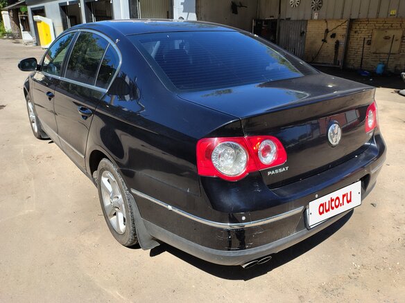 2009 Volkswagen Passat B6, чёрный, 590000 рублей - вид 8