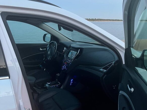 2016 Hyundai Santa Fe III Рестайлинг, белый, 1790000 рублей - вид 11