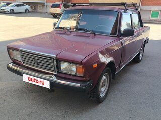 2002 Lada (ВАЗ) 2107, пурпурный, 90000 рублей, вид 3